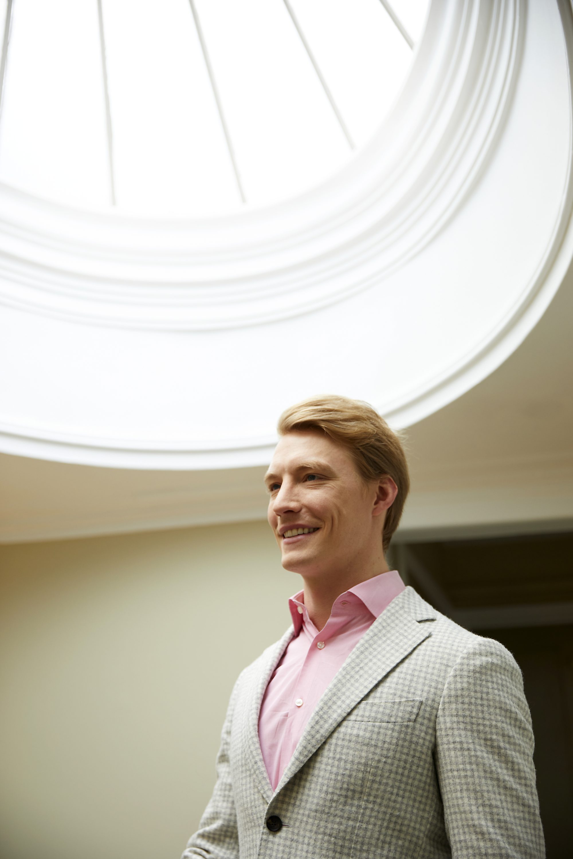 Dr Joshua Van der Aa inside 10 Harley Street